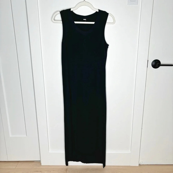 Lululemon All  Yours Tank Maxi Dress in Black Size 2 - Picture 5 of 9